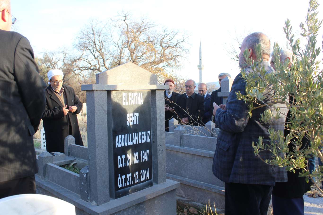 Şehid Abdullah Deniz kabri başında yâd edildi Şehid Abdullah Deniz kabri başında yâd edildi